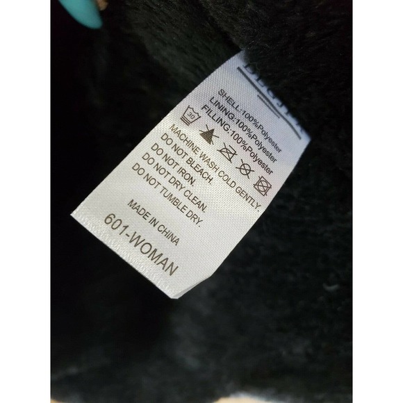 DLGJPA Women's Solid Gray Polyester Long Sleeve Full Zip Casual Jacket Size L - Picture 11 of 12